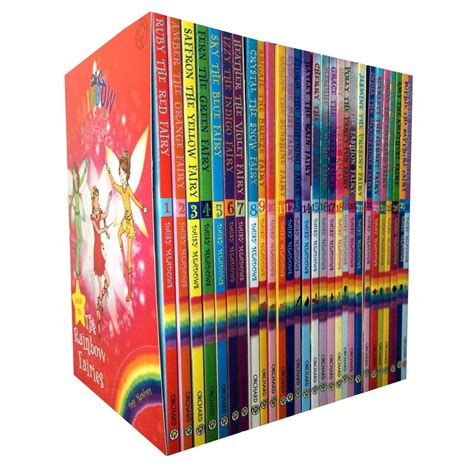 Embark on a fairy-filled adventure with the 52 volume Rainbow Magic book collection